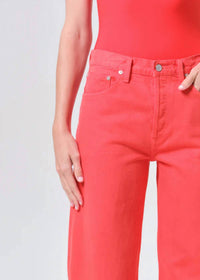 AGOLDE Arc Wide Leg Jean in carnival - women's jeans - view 5