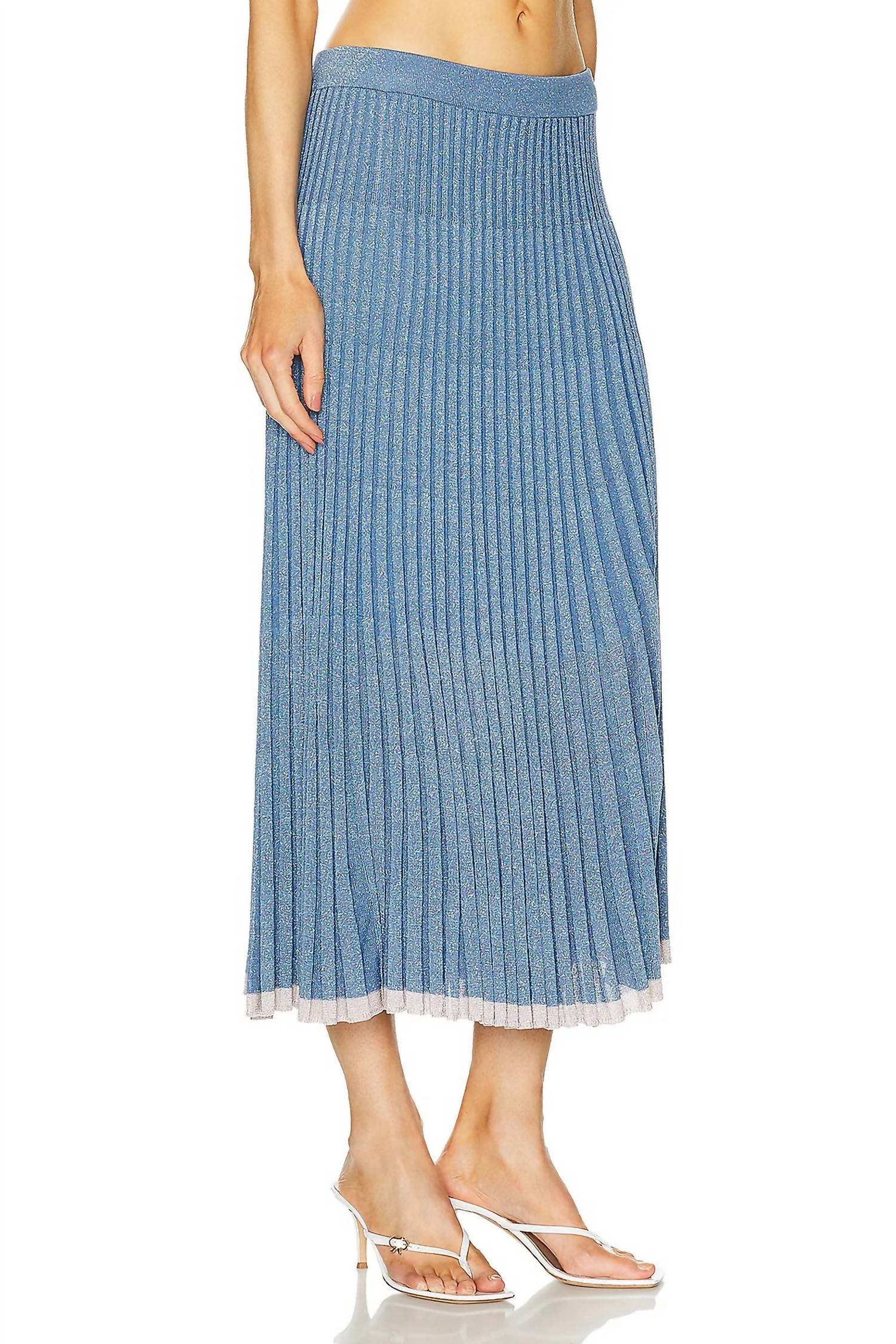 Zimmermann - Metallic Midi Skirt