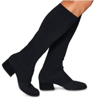 Eileen Fisher - Women's Long Stretch Block Heel Boots