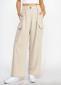 Moda Borboleta - Wide Leg Cargo Pant