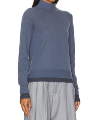 Vince - Double Layer Turtle Neck Top