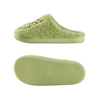 ACCITY Women's Grinch Slippers in green - women's shoe - detail view