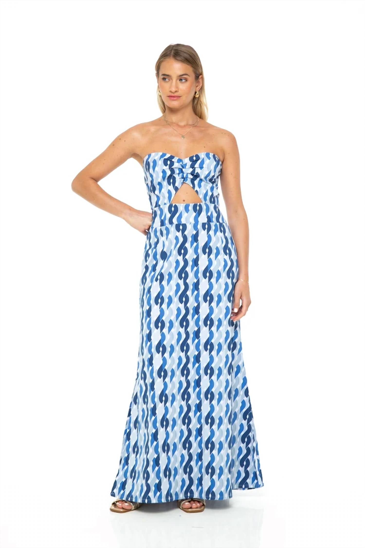 Phie Collective - Olas Strapless Maxi Dress