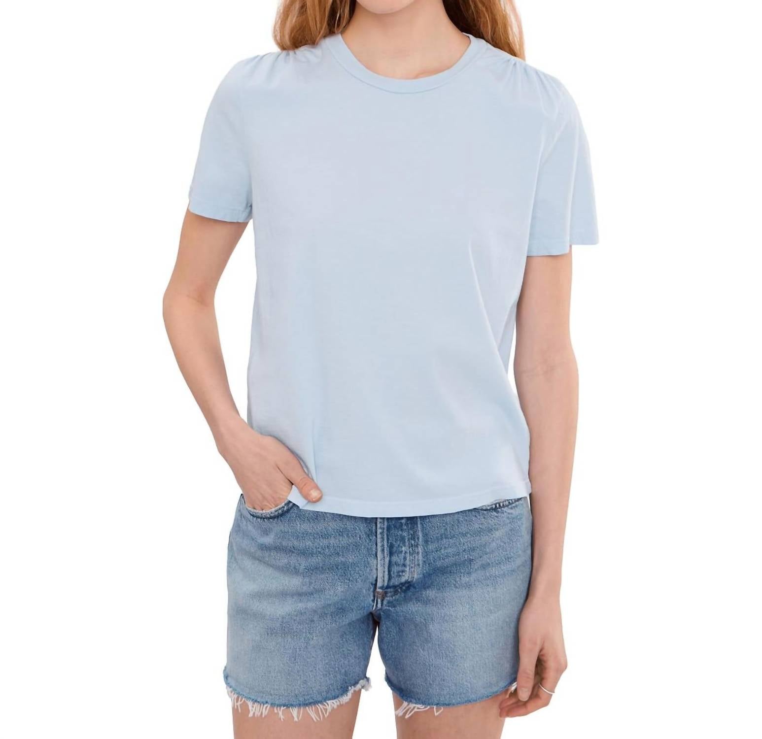 Michael Stars - Jacee Shirred Shoulder Tee