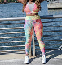 Giti Wholesale - Color Puff Leggings Set