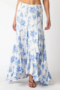 Olivaceous - French Quarter Maxi Skirt
