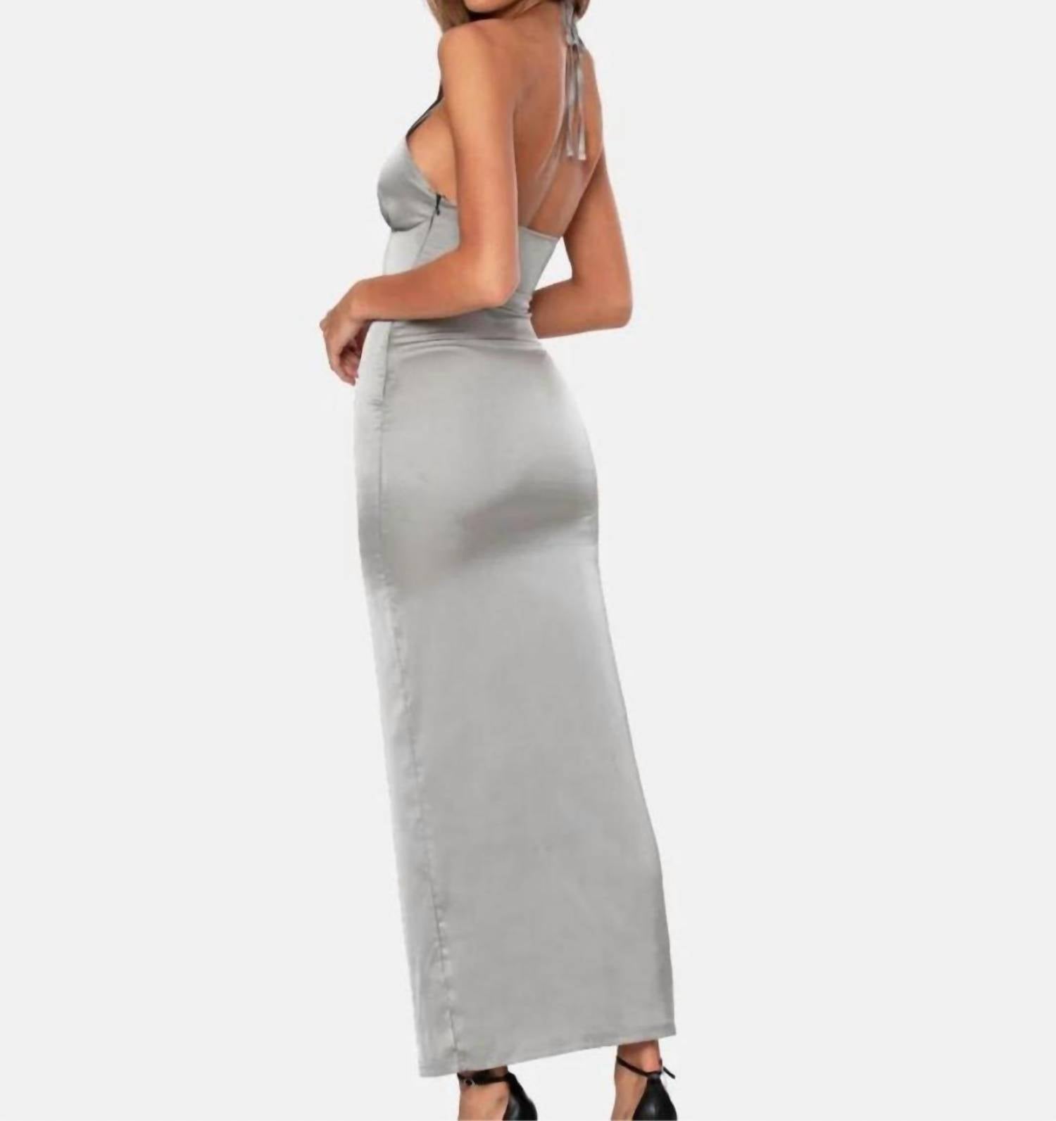 Ow Collection - Saga Satin Maxi Dress