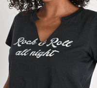 Prince Peter - Rock N' Roll All Night Crop Tee