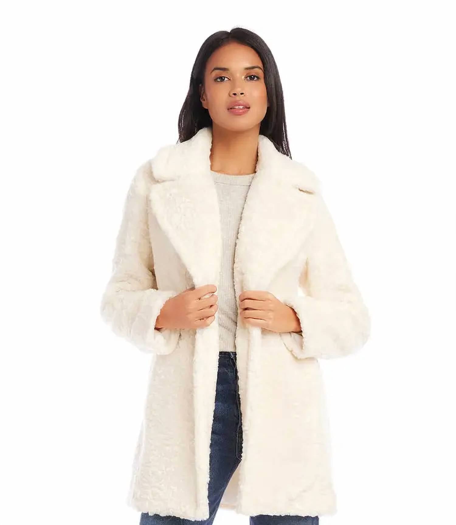Karen Kane - Carmen Sherpa Coat