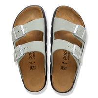 BIRKENSTOCK Women's Arizona Pap Chunky Sandals in pure sage black - women's sandal - alternate view