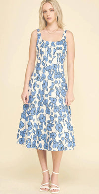 Pinch - Floral Sleeveless Midi Dress