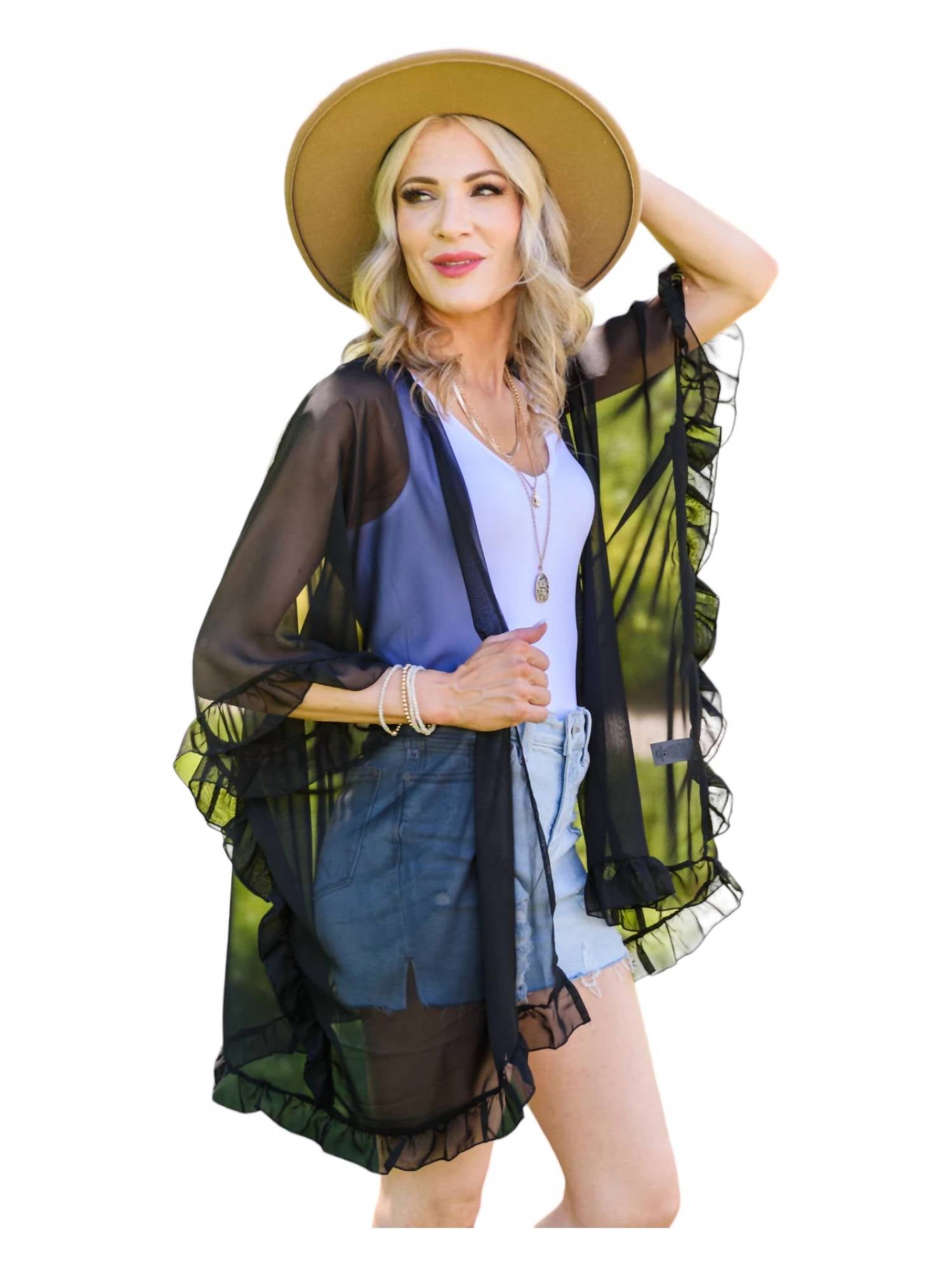 Cy Fashion - Leave You Guessing Kimono