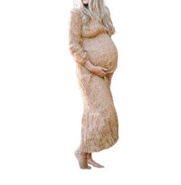 Liv Maternity - Floral Crinkled Dress
