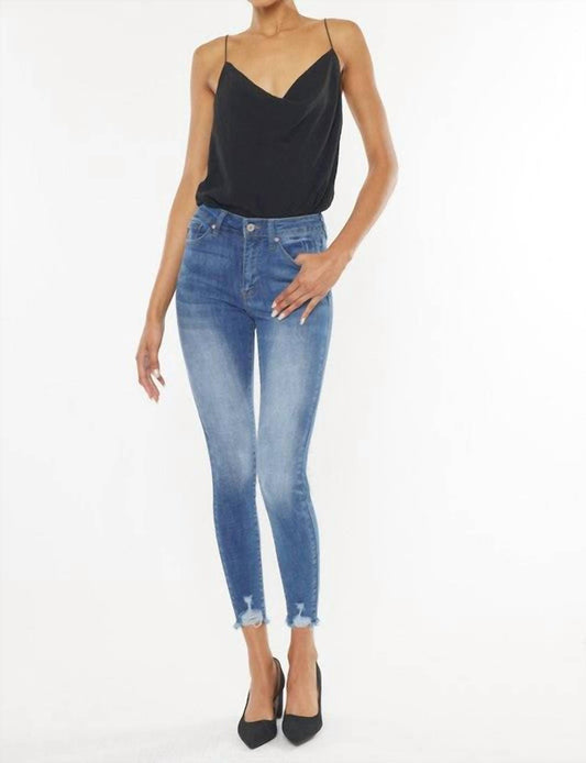 Kancan - Brynn Mid Rise Super Skinny Jean
