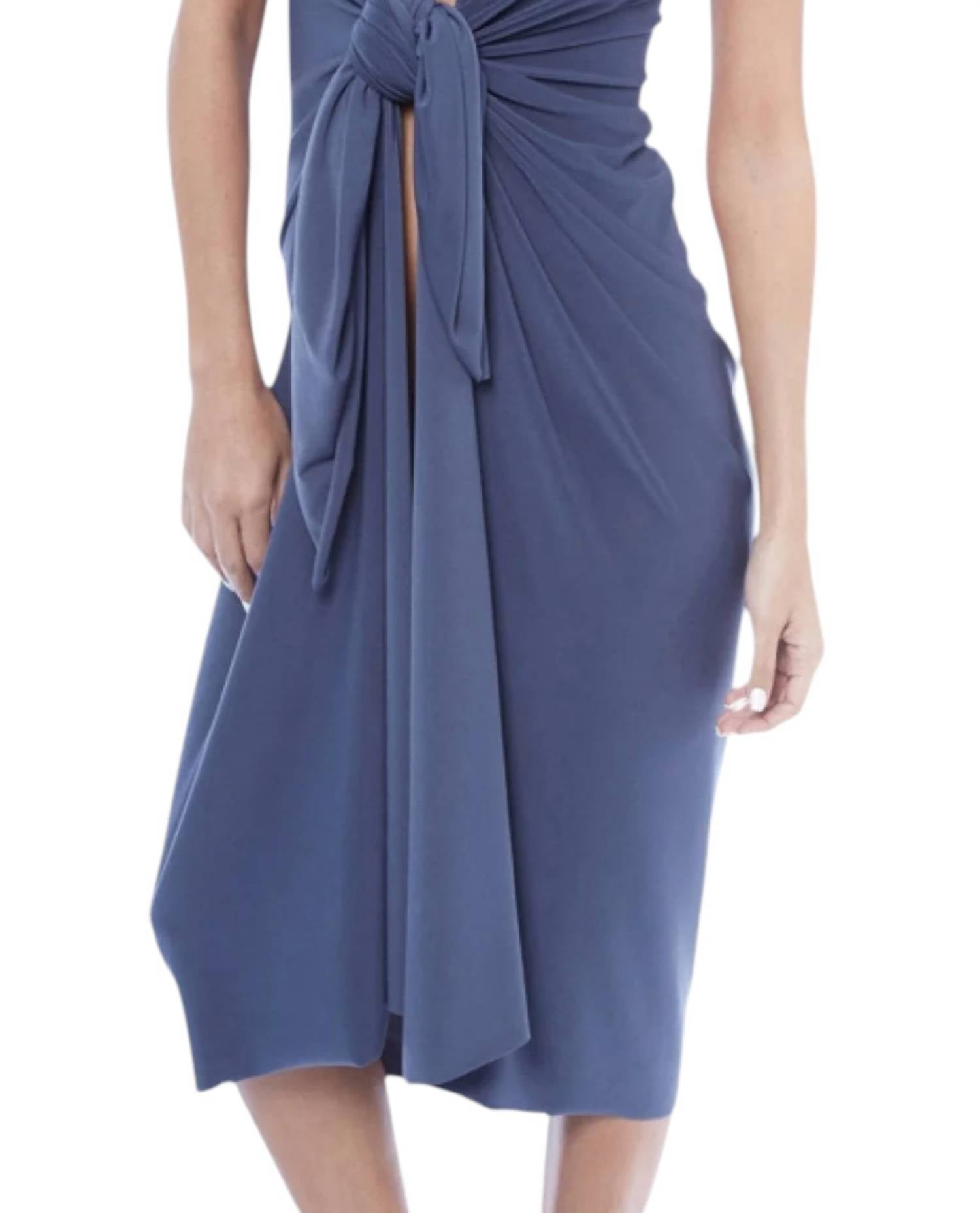 Wrapit By Tish - 7-in-1 Long Beach Cover Up Dress
