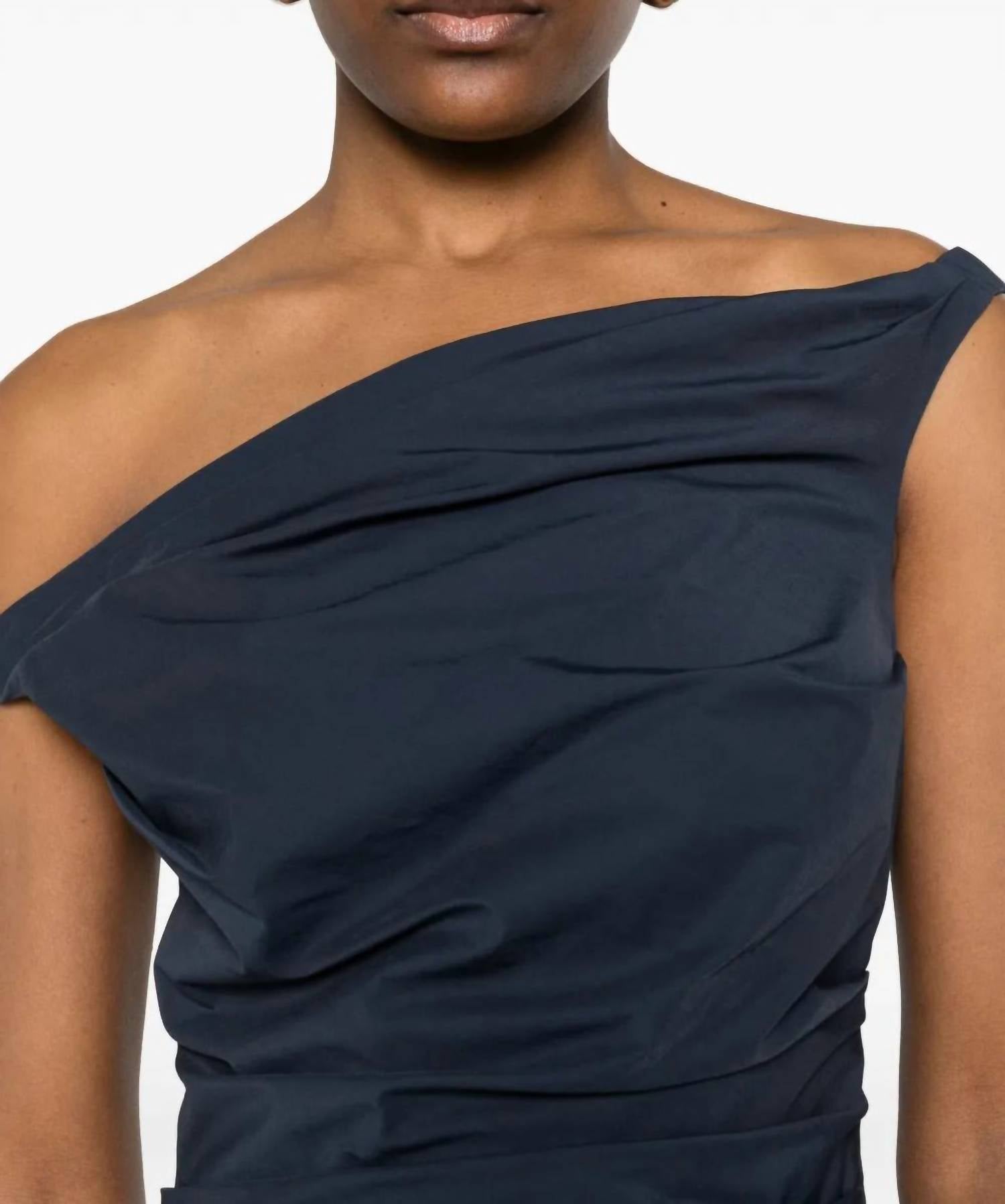 SIMKHAI Salina Bubble Mini Dress in midnight multi - women's dress - view 4