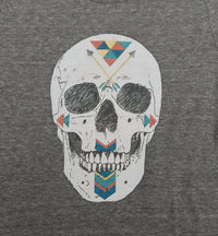 Chaser - Women's Aztec Skull Graphic Tee