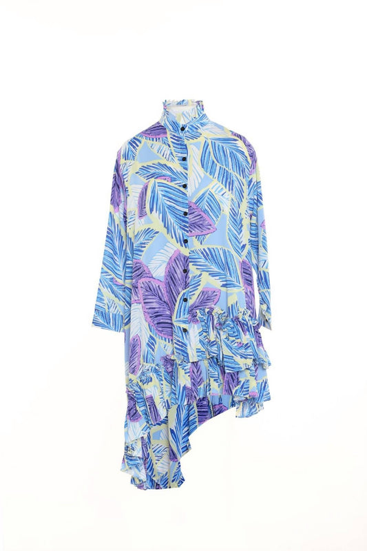 Beulahstyle - Women's One Size Low High Dress