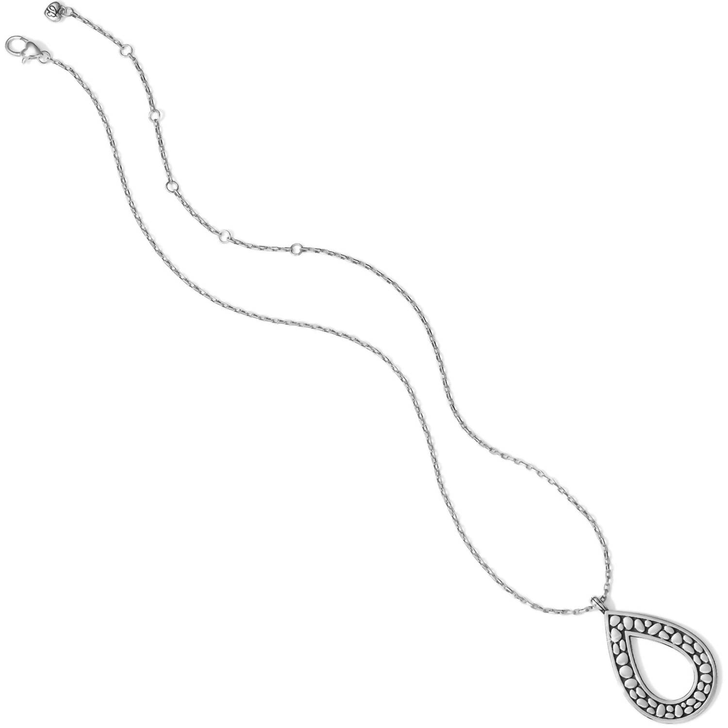 Brighton - Women's Pebble Open Teardrop Necklace