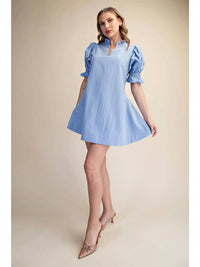 Glam - Diana Puff Sleeve Dress