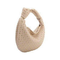 Melie Bianco - Women's Brigitte Large Studded Shoulder Bag