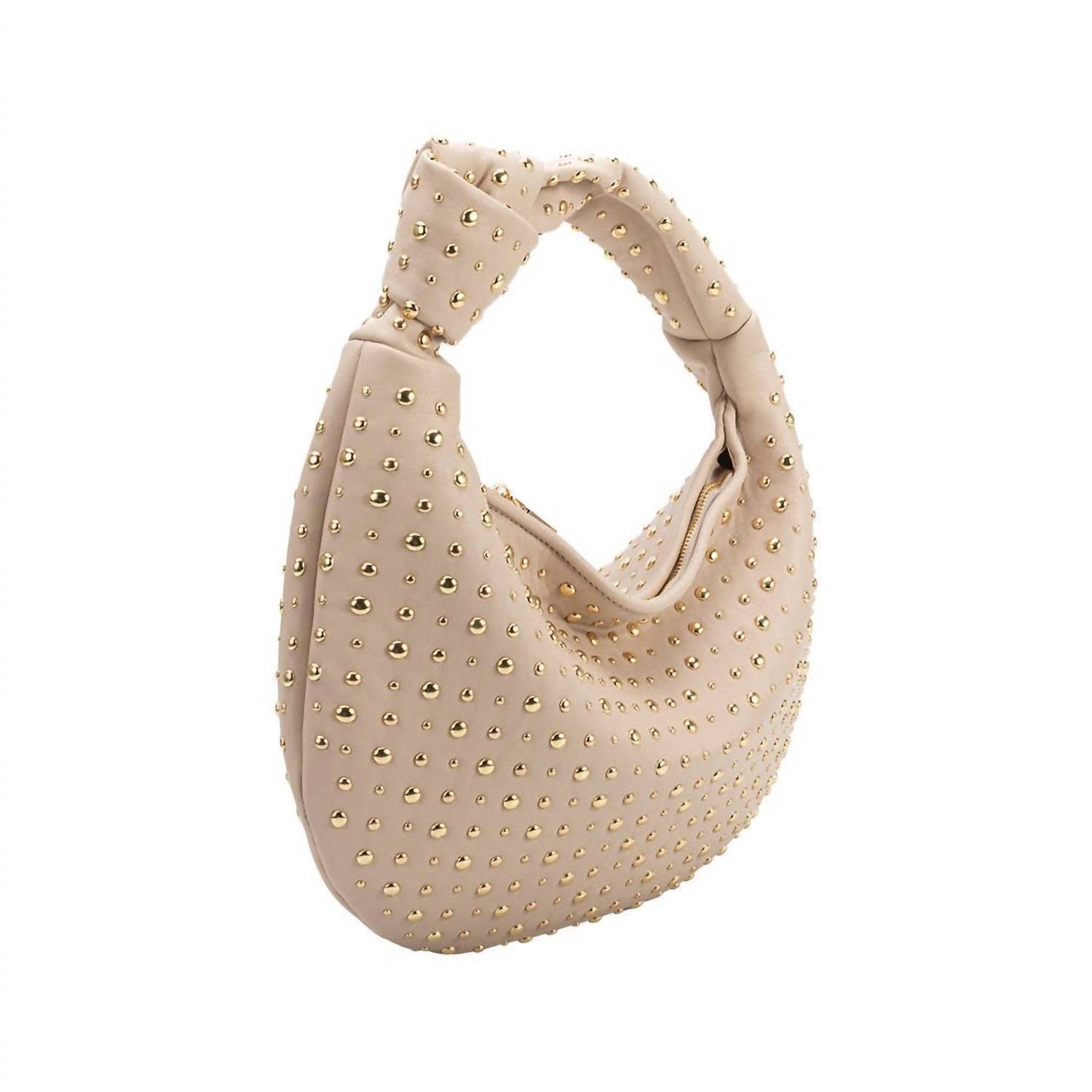 Melie Bianco - Women's Brigitte Large Studded Shoulder Bag