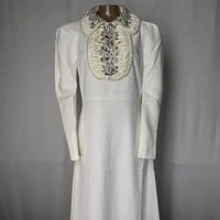 Miri - Women’s Embellished Collar Midi Dress