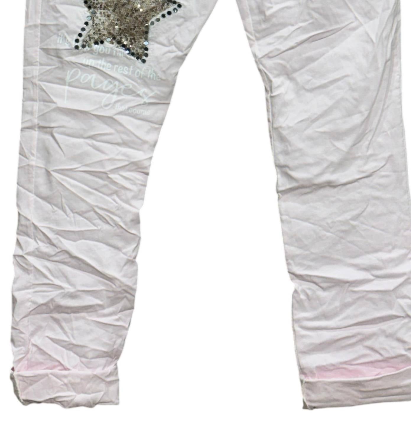 Oz - Women's Embelished Crinkle Jogger