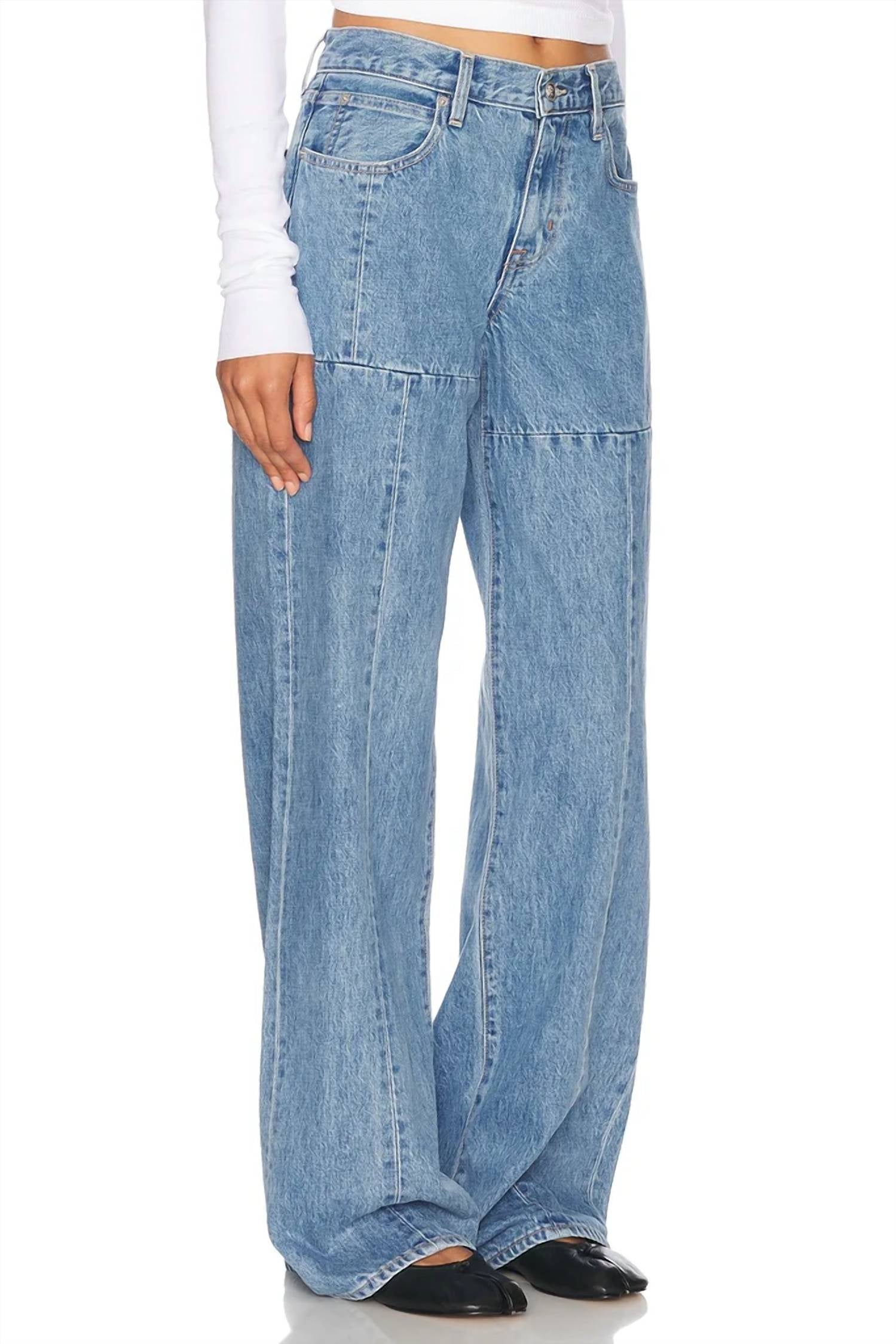Slvrlake - Mica Seamed Jean