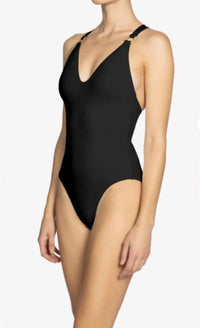 Robin Piccone - Margot Lace-up Back One-piece Swimsuit