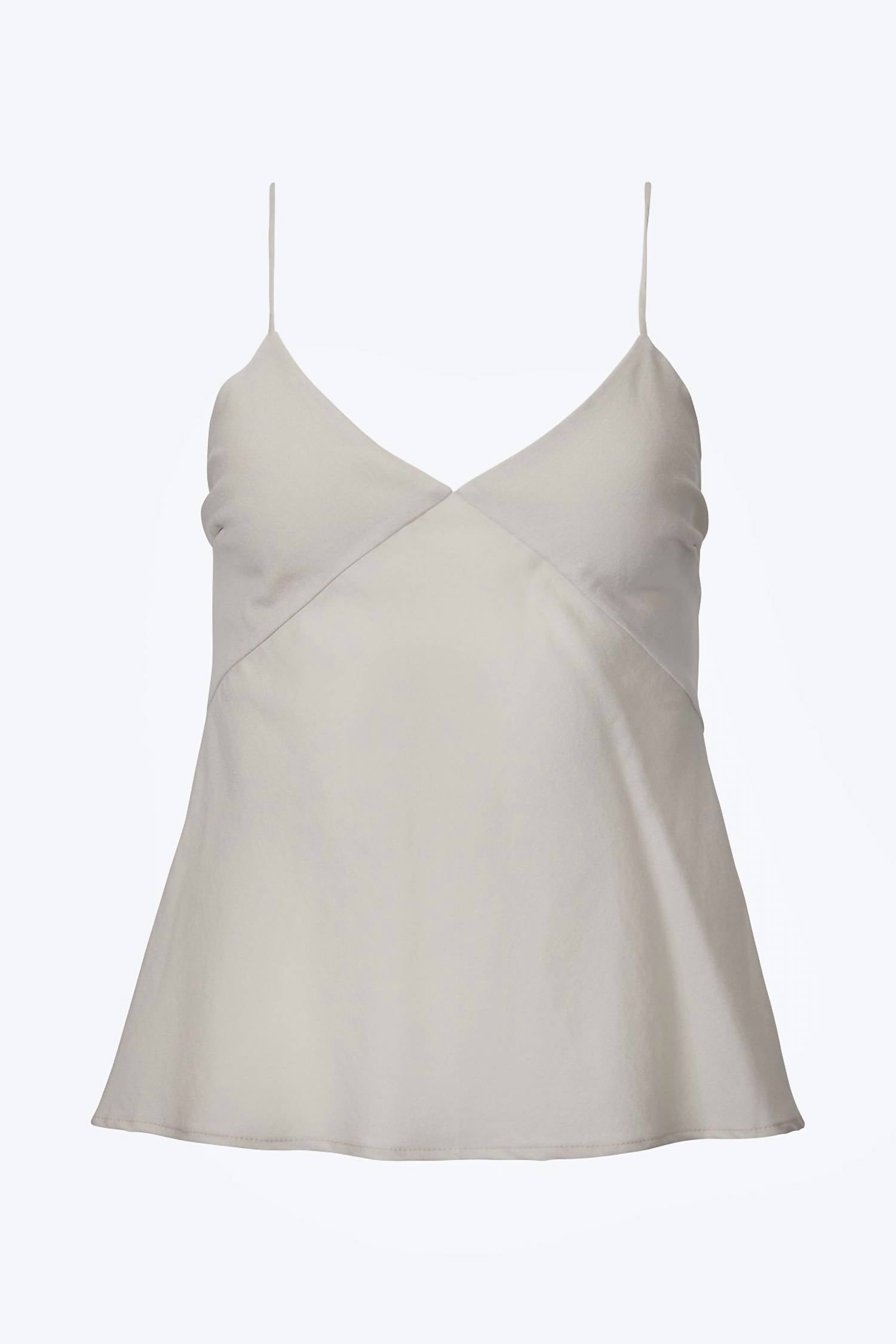 JEAN SILK-COTTON CREPE CAMISOLE