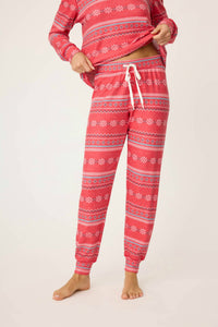 Pj Salvage - Snowflake Kisses Pajama Set