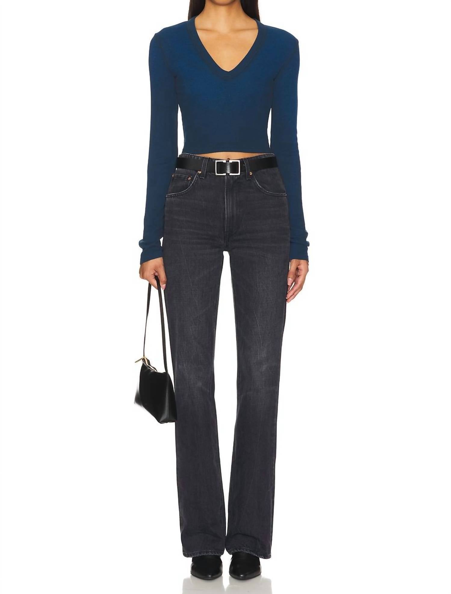 Cotton Citizen - Verona Long Sleeve Henley Top