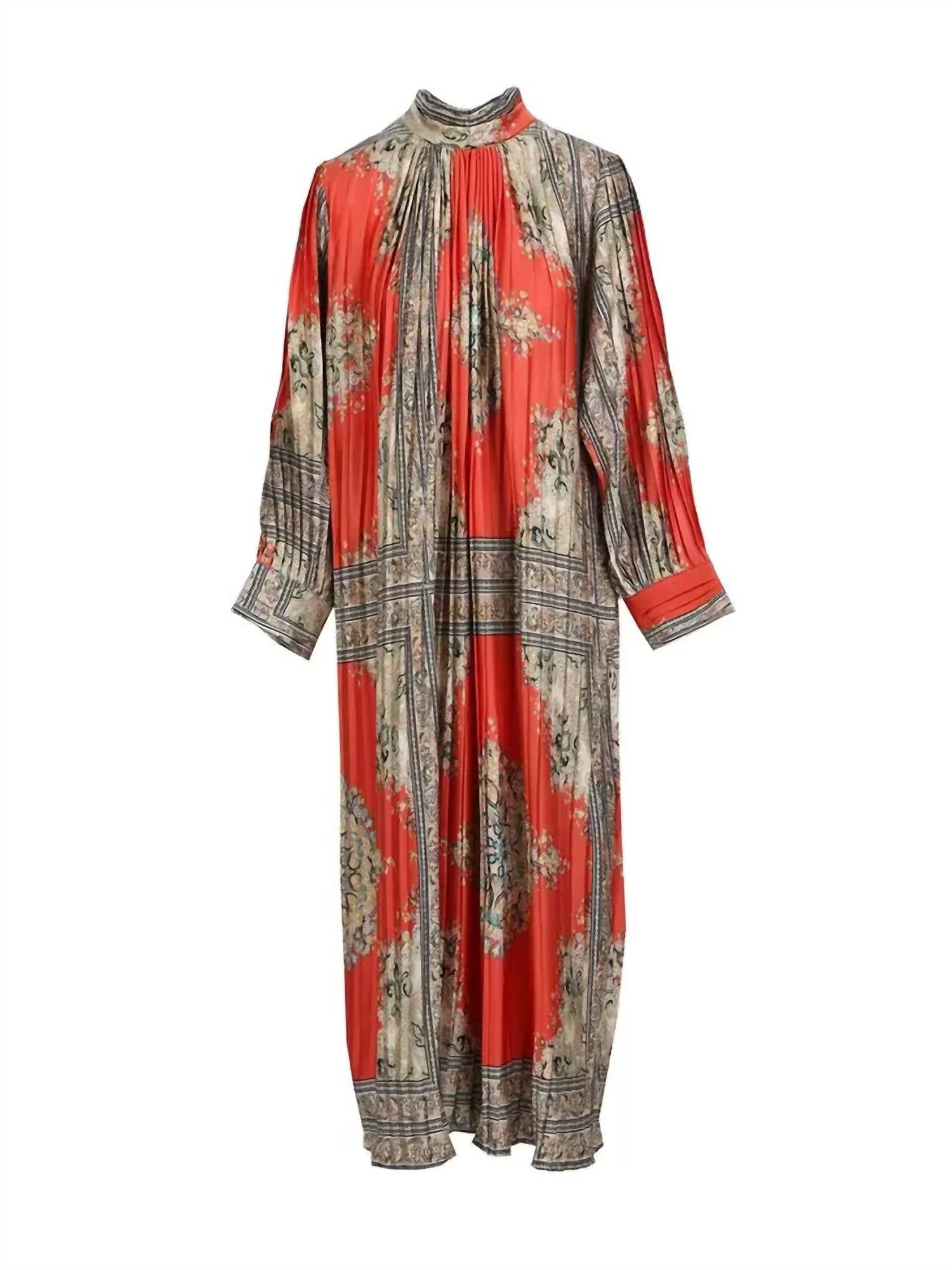 Beulahstyle - Women's Spiced Tapestry Maxi Dress
