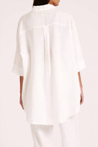 Nude Lucy - Lounge Linen Longline Shirt