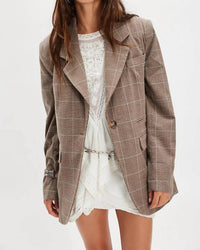 Free People - Paper Cut Pinstripe Blazer