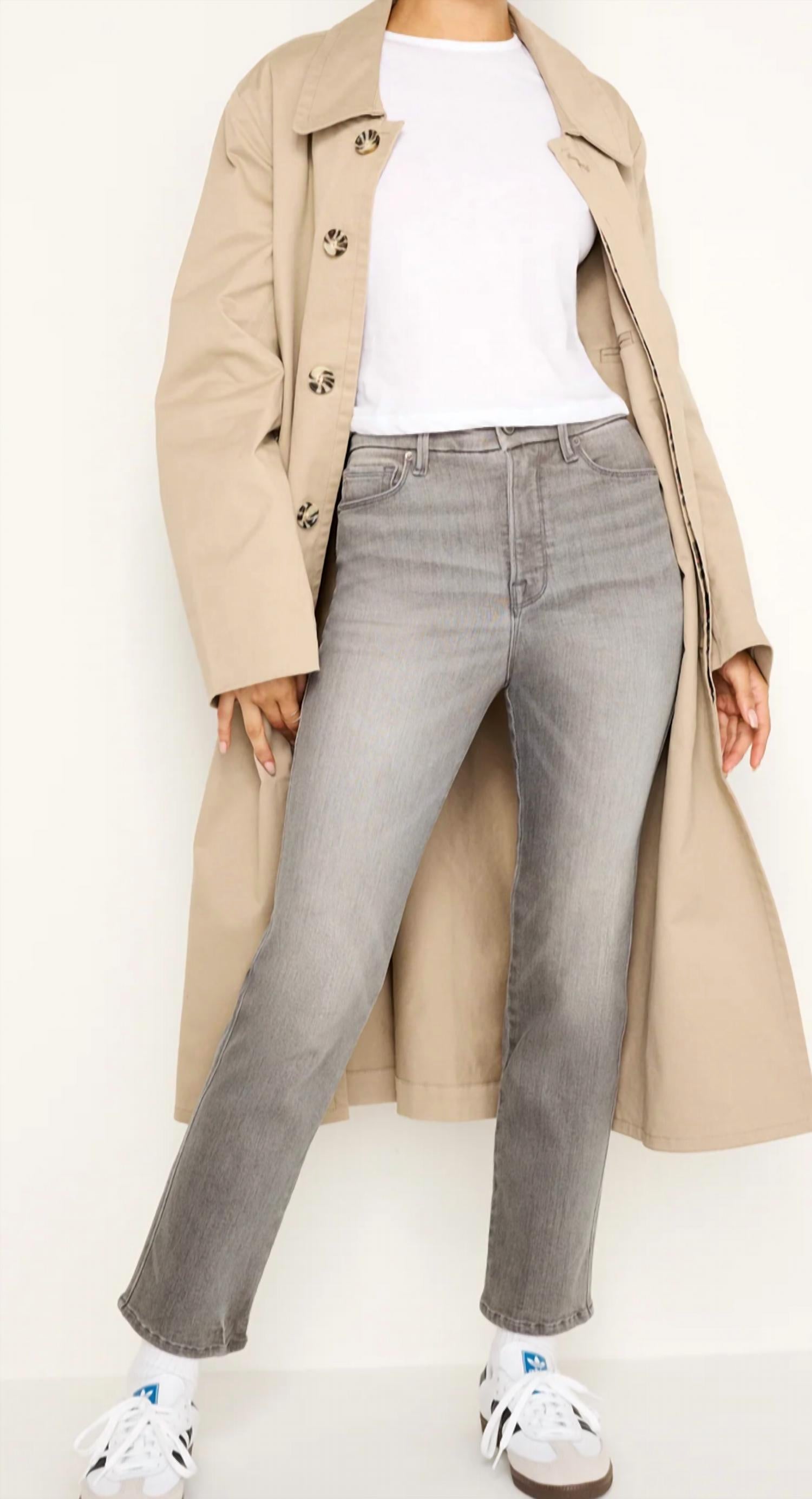 Good American - Good Curve Straight Jeans