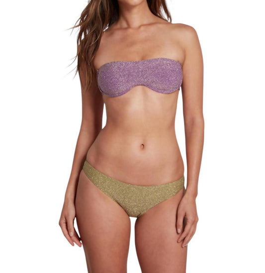 Sauipe - Brigitte Underwire Bikini Top With Removable Straps Lurex