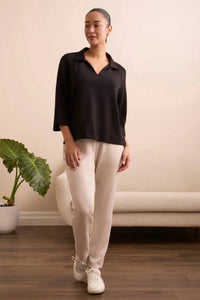 Tribal - Henley Three-Quarter Sleeves Shirt