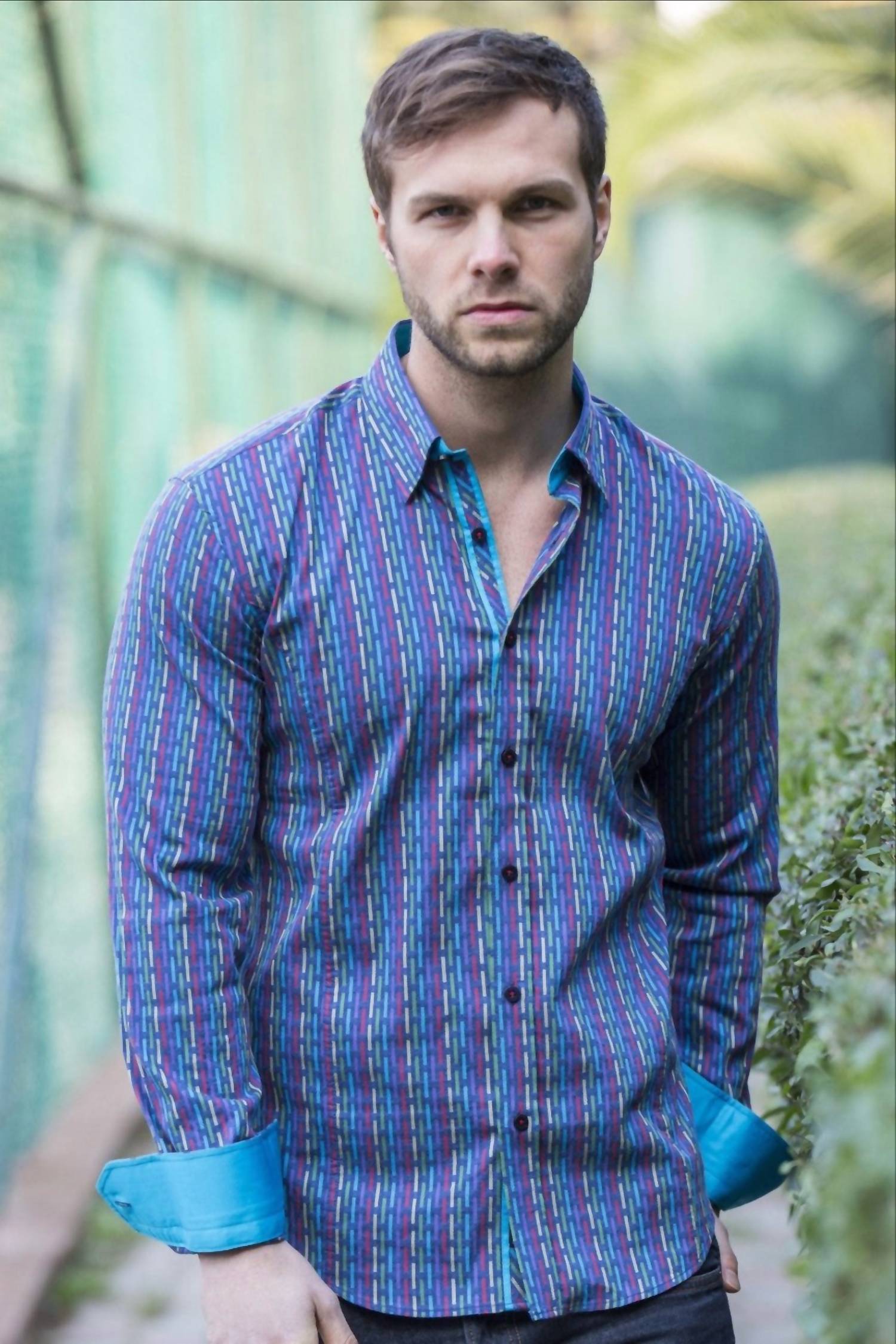 Eight X - Jacquard Pattern Shirt