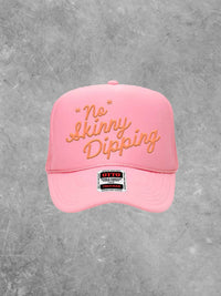 The Clandestine Underground - Women's No Skinny Dipping Puff Trucker Hat