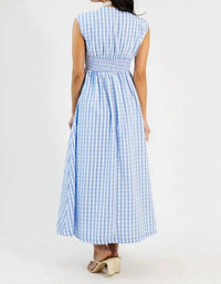 Tcec - Sunday Morning Gingham Maxi Dress
