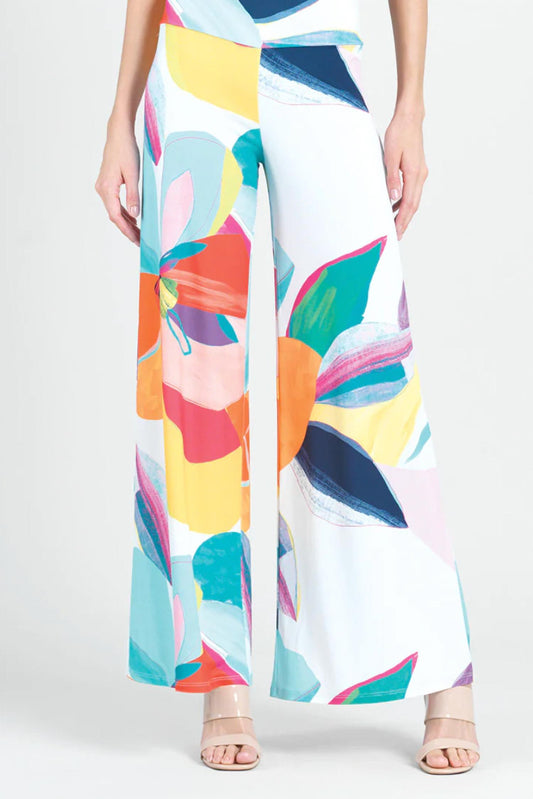 Clara Sunwoo - Graphic Soft Knit Palazzo Pant