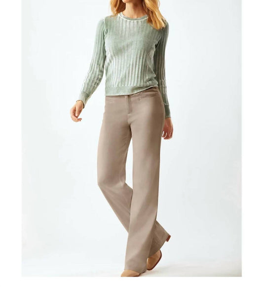 Ecru - McGuinn Clean Wide Leg Pant