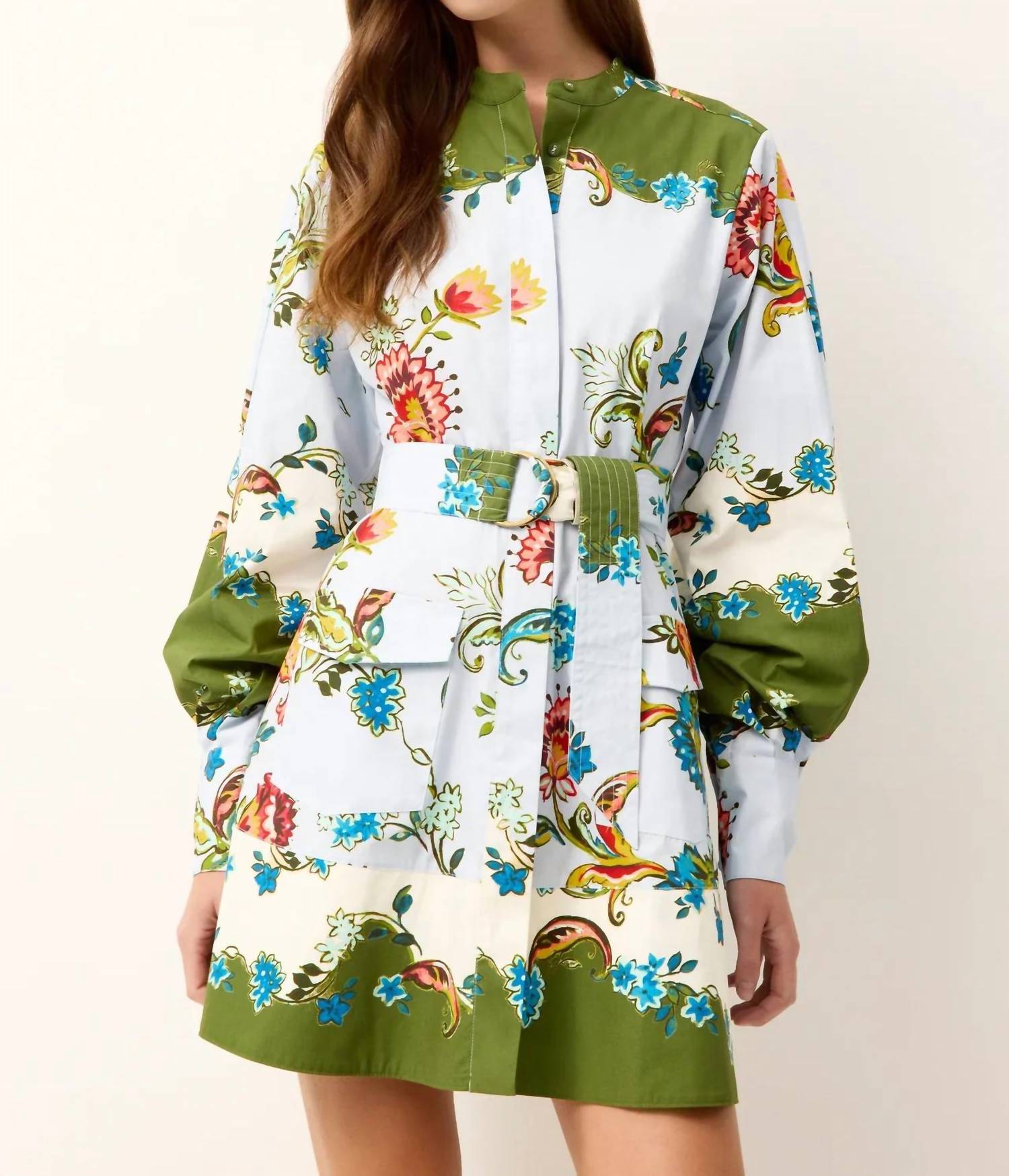 Marie Oliver - Hughes Long Sleeve Mini Dress