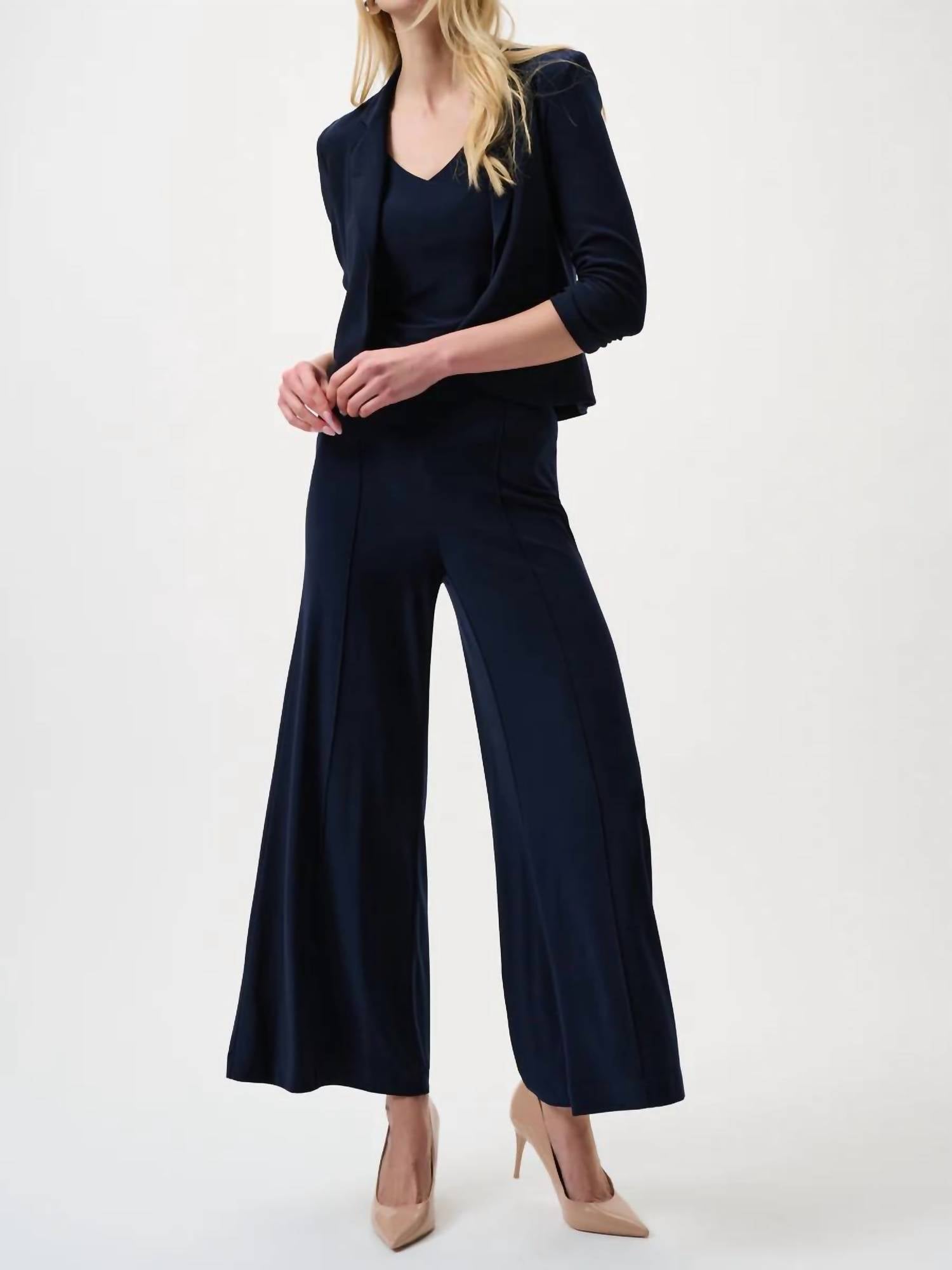 Joseph Ribkoff - Classic Pull on wide leg pant