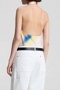 A.L.C. - Ada Printed Halter Top