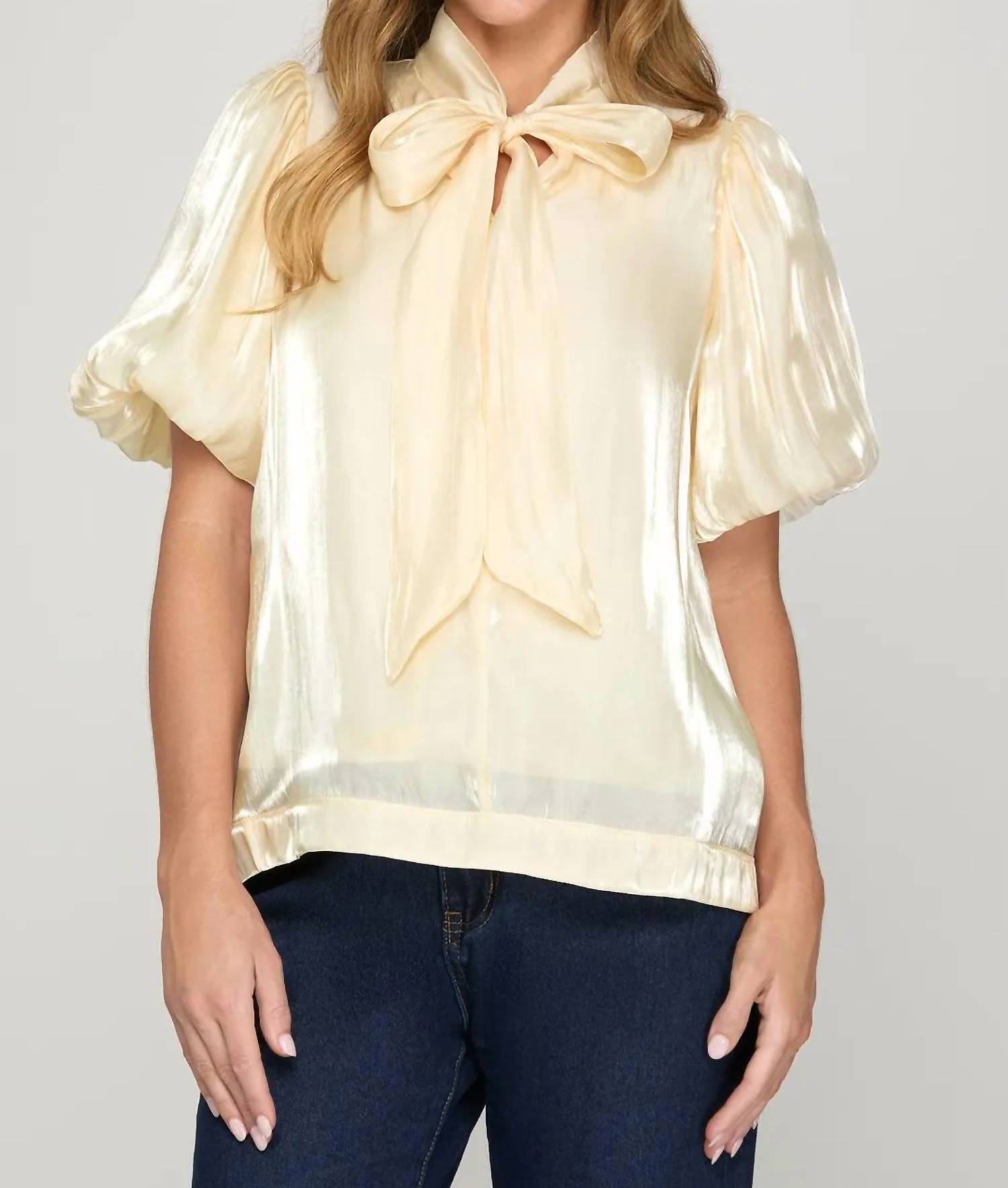 She + Sky - All Is Bright Blouse