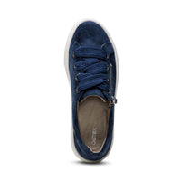 Aetrex Women's Aubrey Arch Support Platform Sneakers in navy - women's sneaker - view 5