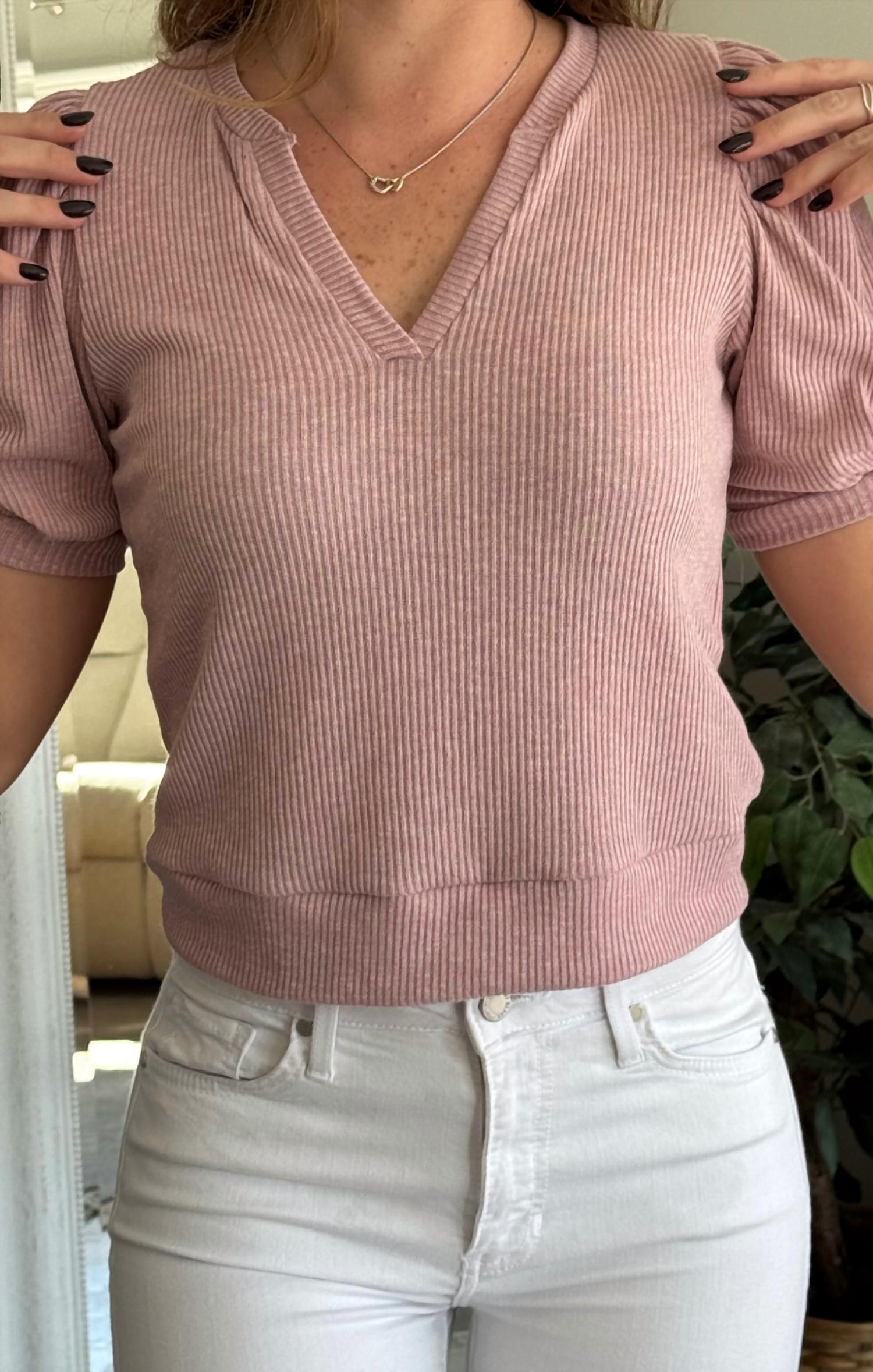 Michael Stars - Quinn Puff Sleeve Top